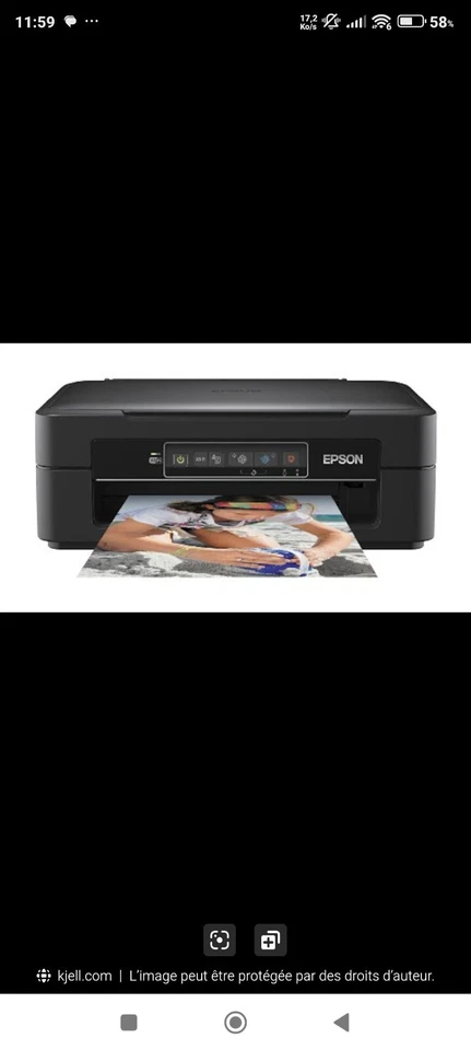 imprimante jet d'encre epson expression home XP 235 - Photo 1/1