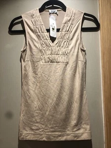 Akris Punto  Pleated Sleeveless Top NWT With Defect - Picture 1 of 10