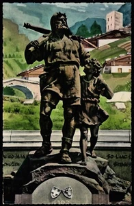 Wilhelm Tell Denkmal Altdorf Schweiz Postkarte - Bild 1 von 2
