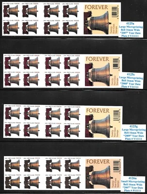 ALL 15 LIBERTY FOREVER BOOKLETS, CB20, ATM & Vending-Flawless! MNH Cat. $379.60 - Image 1 of 4