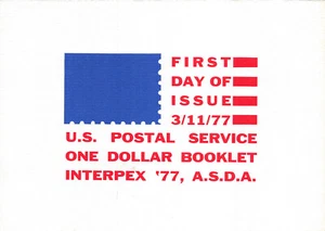 1623C Flag over Capitol Mellone #C1, Stamp Ceremony Program. [99913] - Picture 1 of 2