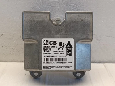 A9439 CENTRALINA AIRBAG TEMIC OPEL ASTRA H SW 1.7D 13288175 327963935 - Immagine 1 di 4
