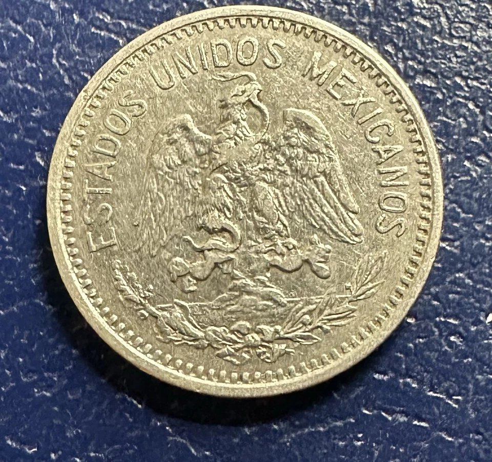 Hermoso 1911 (fecha estrecha) México 5 centavos KM 421 Foto 1 de 2