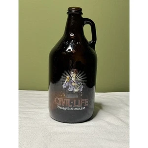 Beer Growler Civil Life St. Louis Personalized Iron Maiden Sticker Craft Brewery - Bild 1 von 6