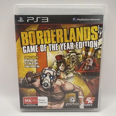 Borderlands Game Of The Year Edition - Sony - PS3 Game With Manual Like New Mint - Image 1 of 4