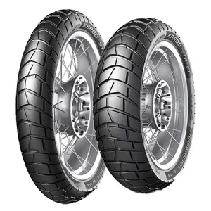 TYRE PAIR METZELER 90/90-21 54H + 150/70-18 70H KAROO STREET - Picture 1 of 6