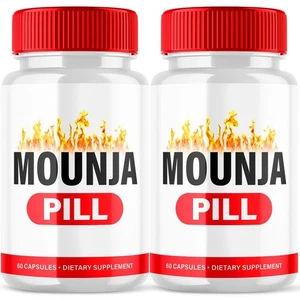 (2 Pack) Mounja Pill Advanced Formula Natural Energy & Fitness Vitamin 120 Caps - Picture 1 of 10