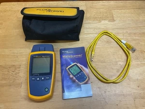 Fluke Networks Microscanner2 MS2-100 Cable Verifier - Cat5/Cat6/Coax - Picture 1 of 12