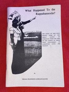 What Happened to the Rappahannocks Thelma Wilkerson Paperback 1975 - Picture 1 of 13