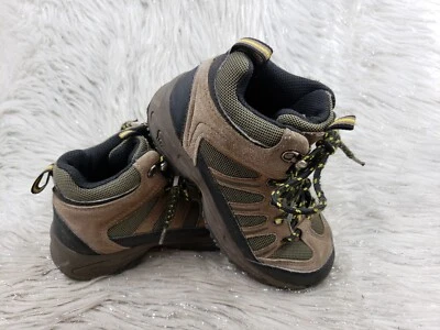 BEARPAW Brown Suede Leather Outdoor Boots Size US 1 EUR 32 - Image 1 of 4