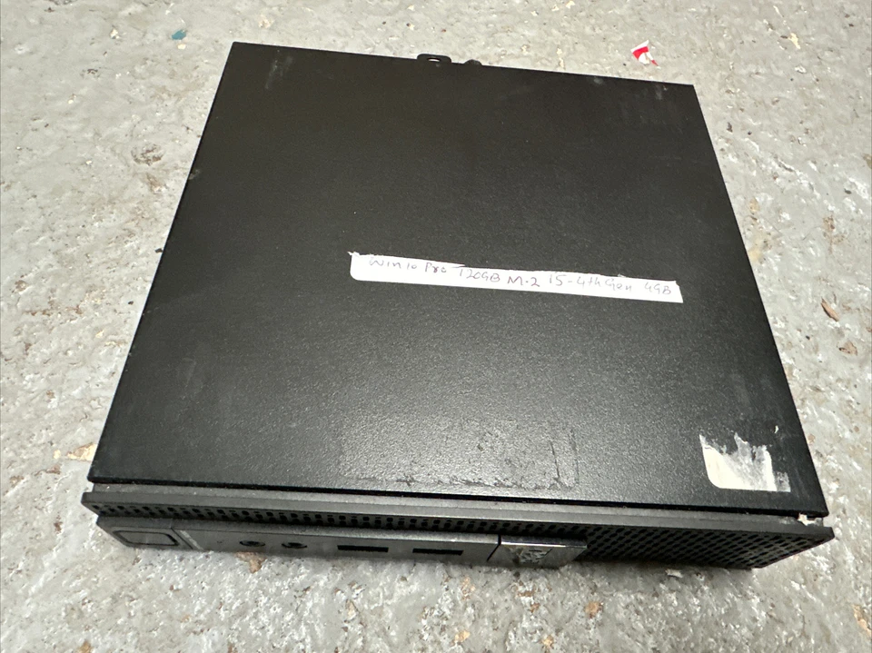 Dell Optiplex 9020M Tiny PC i5 4590T 2GHz 8GB RAM M.2 120GB SSD Win 10 pro - Image 1 of 4