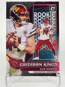 2022 Panini Donruss Optic Rookie Gridiron Kings #RGK-19 Sam Howell Commanders - Bild 1 von 2