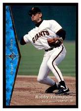 1995 SP #116 ROBBY THOMPSON San Francisco Giants ~G3R