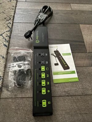TrickleStar 7 Outlet AV Advanced Power Strip - Black 188LV-IRMS-8F - Image 1 of 4