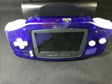 Nintendo Game Boy Advance Midnight clear blue Test ok