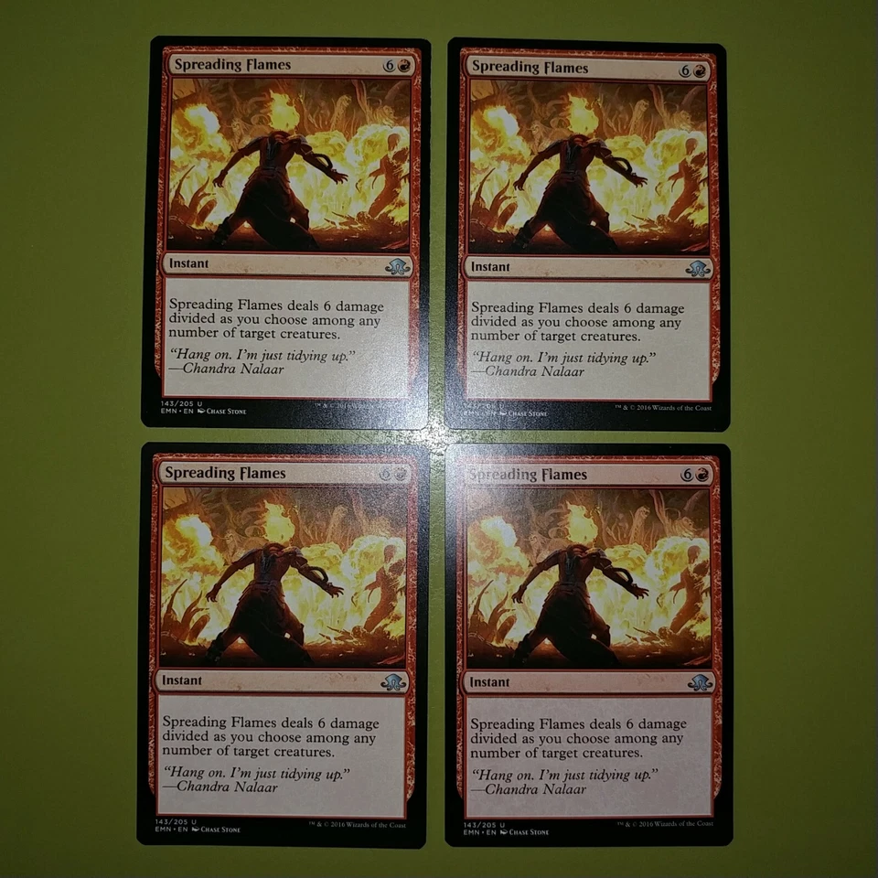 Spreading Flames x4 Eldritch Moon 4x Playset MTG Magic the Gathering - Image 1 of 1