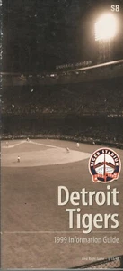 BASEBALL Media Guide ( 1999) DETROIT TIGERS (Final Year Tiger Stadium) OF - Picture 1 of 1