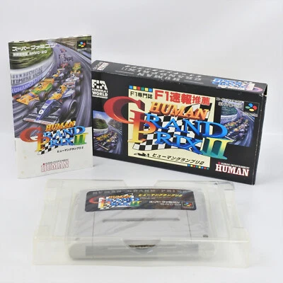 Human GRAND PRIX II 2 F1 F-1 Super Famicom Nintendo 0695 sf - Image 1 of 4