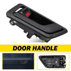 1Pc Front/Rear Left Inner Door Handle Black For Hyundai Getz Hatchback 2005-2011 - Picture 1 of 11