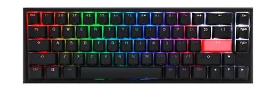 Ducky One 2 RGB 65% Mechanical Keyboard: Kailh Box Jade, High-Density PBT Tri... - Image 1 of 4