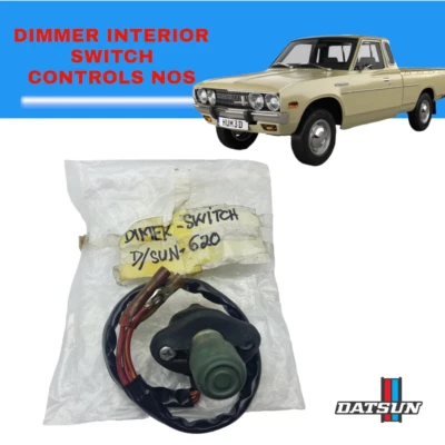 For Dimmer Interior Switch Controls NOS Fits For Datsun 620 1972 – 1979 - Imagem 1 de 4