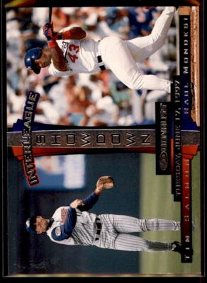 1997 Donruss #447 Raul Mondesi / Tim Salmon IS - Image 1 of 2