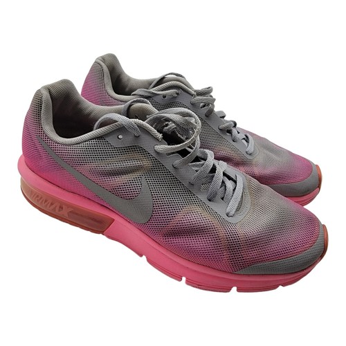 Scarpe NIKE sneakers da corsa giovanili taglia 6 anni Air Max sequent rosa grigio 724984 002
