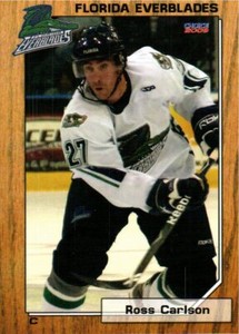 Ross Carlson 2008-09 Florida Everblades
