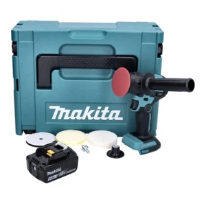 Makita DPV 300 T1J Akku Schleifer Polierer 18 V + 1x Akku 5,0 Ah + Makpac - Bild 1 von 4