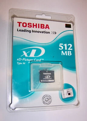 Toshiba 512MB xD Picture Card 512 MB XD Memory Card Toshiba XD-Picture - Image 1 of 3