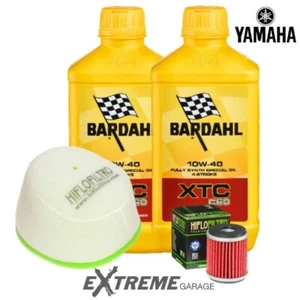 Kit Tagliando Olio Motore Bardahl Filtro Aria Olio Yamaha YZ 450 F YZF 2005 2006 - Imagen 1 de 5
