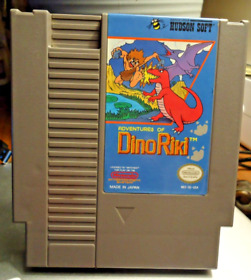 The Adventures of Dino Riki ORIGINAL NINTENDO NES GAME Authentic VTG 1985, Japan