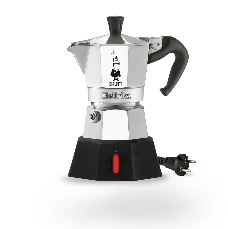 Bialetti Caffettiera moka elettrika 2 tazze elettrica caffè caffe espresso Rotex