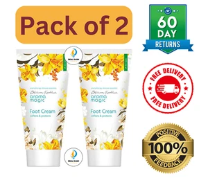 Crema de pies Aroma Magic para suavizar y proteger, prevenir olores con manteca de karité 50 g - Imagen 1 de 7