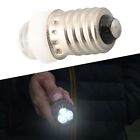 Ampoule de remplacement 3/4,5/6V 0,5W 6000K blanche DEL E10 pour lampe de poche torche lanterne