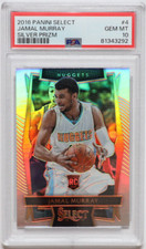 2016-17 Panini Select Jamal Murray Silver Prizm #4 PSA 10