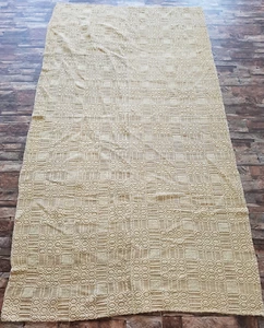Vintage Handmade Traditional Joon Jute Kilim Floor Rug Carpet 205x115 cm - Picture 1 of 5
