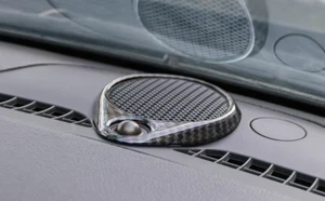 Center Speaker Dashboard Cover Trim For 2014-2021 Jeep Grand Cherokee ABS Fiber - Picture 1 of 2