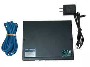 QNAP QSW-2104-2S-A Plug+Play 6-Port 10+2,5GbE Ethernet Switch getestet funktioniert super - Bild 1 von 7