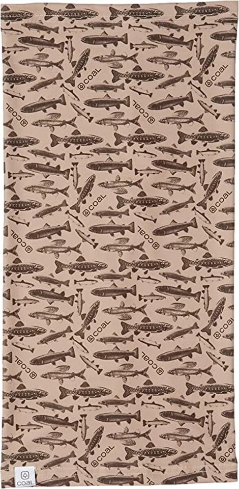 Coal The Shield 管轻质颈部盖特面罩 UPF 40+ OSFM 卡其色鱼 — 第 1/1 张图片