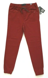 Street Rules Jogger Pants Boys Size 18 Rust Color Elastic Waist Stretch - Picture 1 of 7