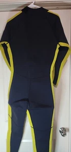 Premium Womens 2mm Neoprene Wetsuit, Full Body Diving Suit Front Zip Wetsuit Med - Picture 1 of 4