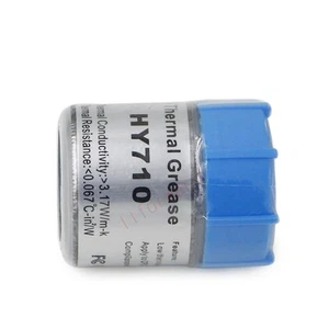 Silver 20g Cooling paste Silicone Thermal grease Compound For CPU GPU LED Ovens - Picture 1 of 2