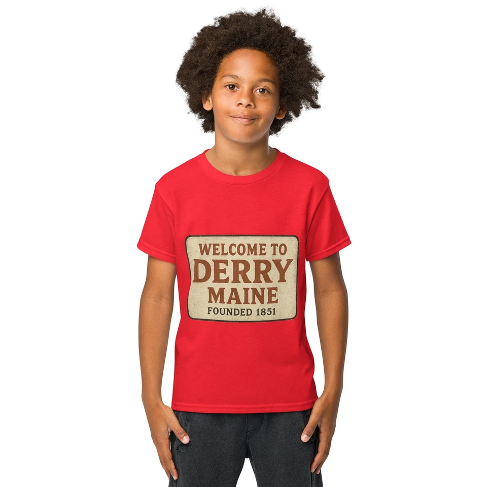Welcome to Derry, Maine: Founded 1851 - Youth t-shirt - Image 1 of 1