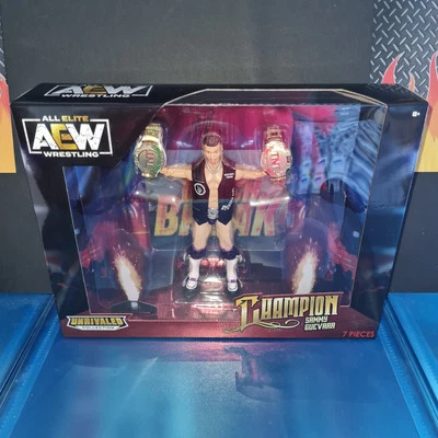Sammy Guevara - TNT Champion RSC Exclusive New AEW Jazwares Wrestling Figure WWE