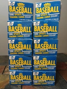 Lot Of (10) 1990 Fleer Update Baseball MLB Factory Sealed Sets *Frank Thomas* - Picture 1 of 6
