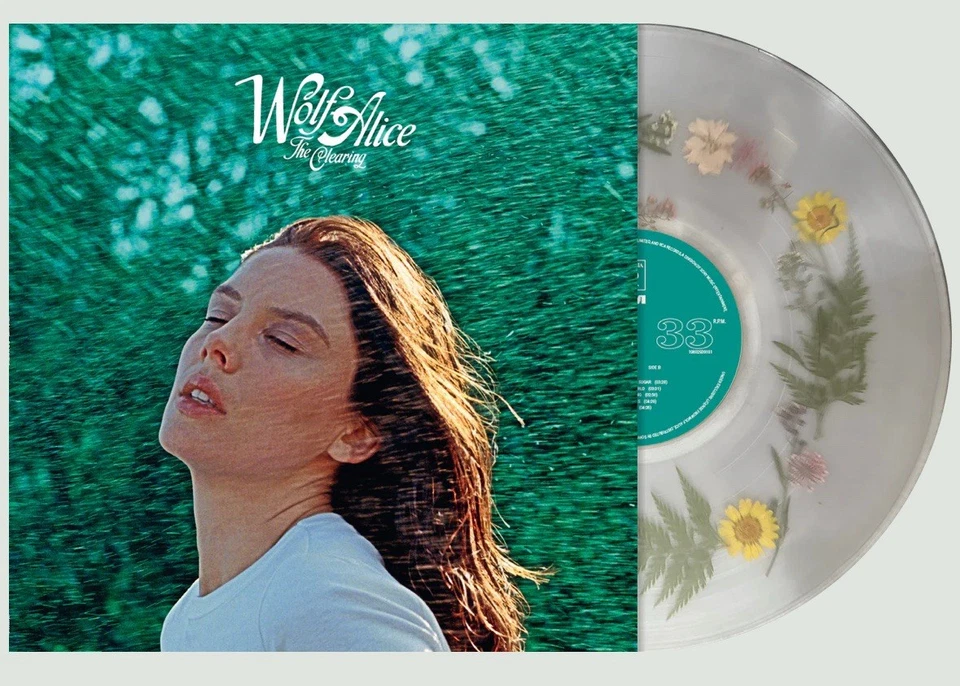 Wolf Alice - Flower Filled Vinyl -The Clearing - - Blood Records - Mint - Poster - Image 1 of 4