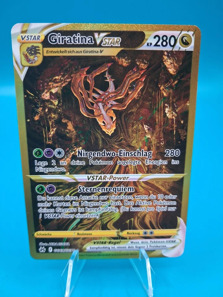Giratina V Star Gold, GG69/GG70, Zenit Der Könige, Pokémon, Alt Art , Deutsch - Bild 1 von 4
