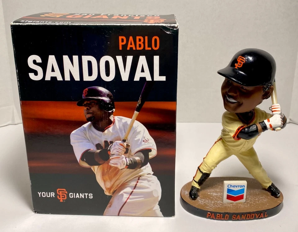 SAN FRANCISCO SF GIANTS PABLO SANDOVAL BOBBLEHEAD SGA 4/24/2010 - Image 1 of 4