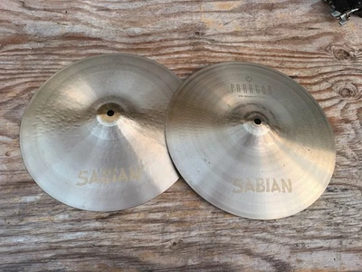 PAR de platillos Hi-Hats Hihat Sabian Neil Peart Paragon 13 pulgadas Foto 1 de 4